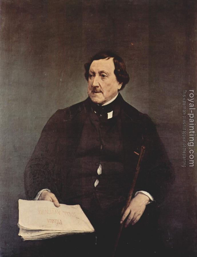 Francesco Hayez : Portrait of Gioacchino Rossini